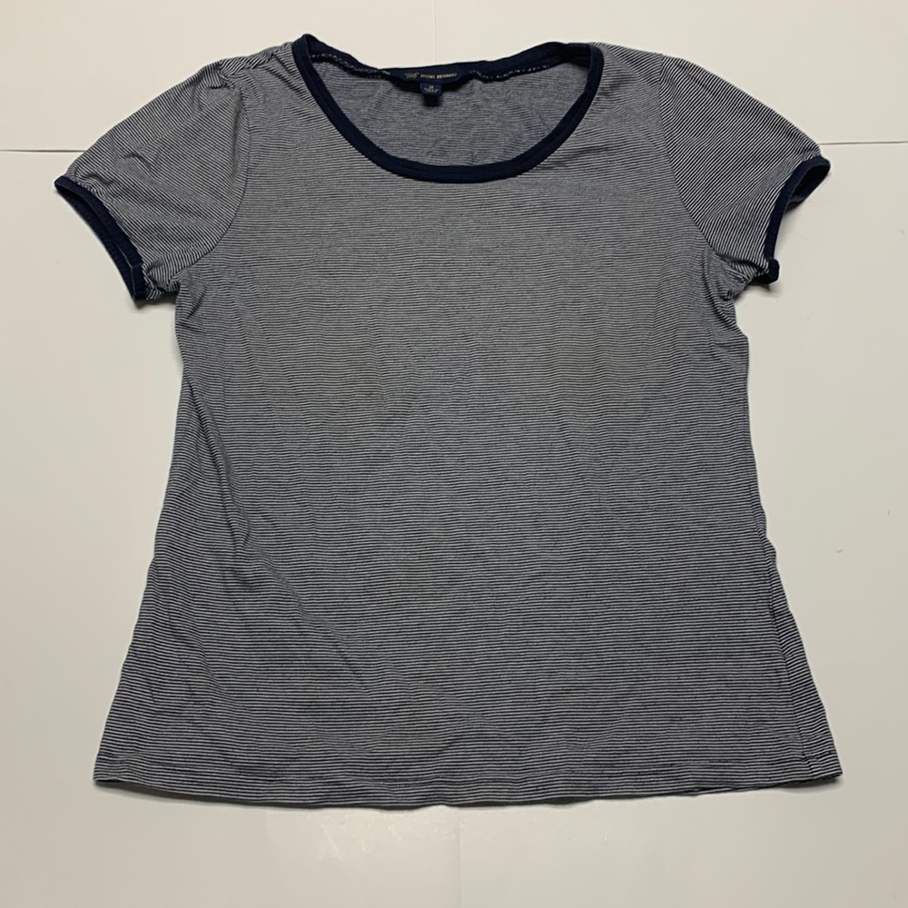 Navy and White Brooks Brother’s T-shirt